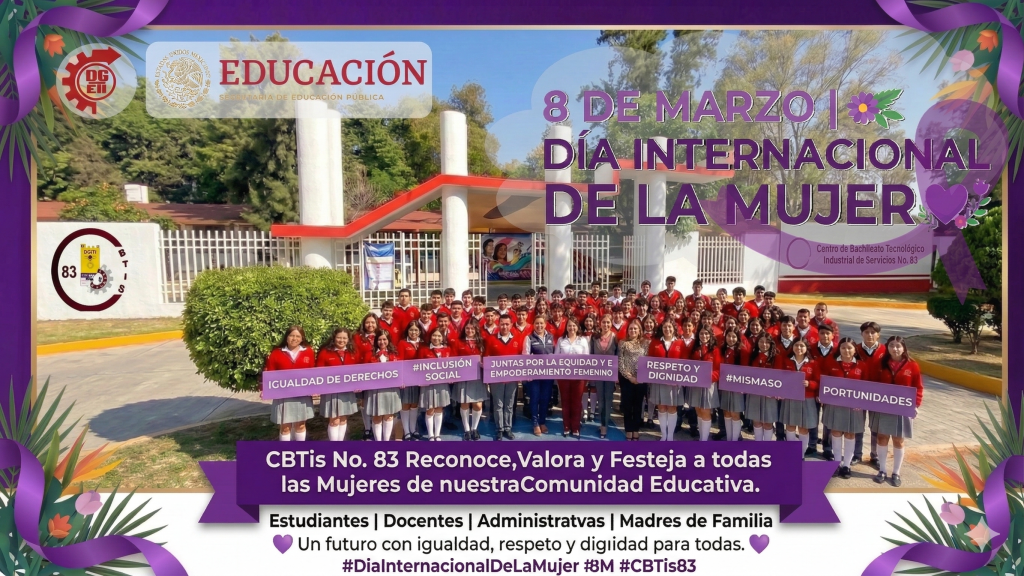 8 de marzo | Día Internacional de la Mujer 💜